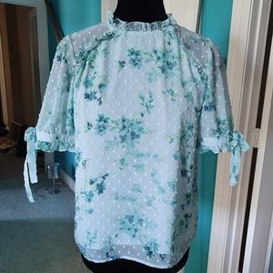 Floral Chiffon Top